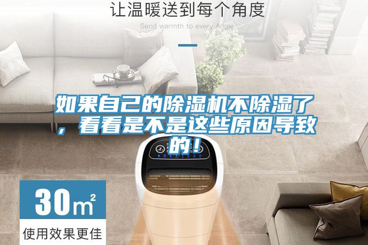 如果自己的除濕機(jī)不除濕了，看看是不是這些原因?qū)е碌模?></div>
								<div   id=
