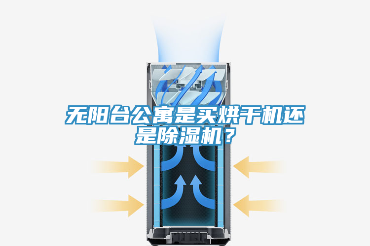 無陽臺公寓是買烘干機還是除濕機？