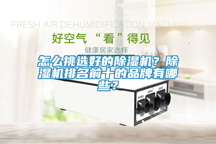 怎么挑選好的除濕機(jī)？除濕機(jī)排名前十的品牌有哪些？