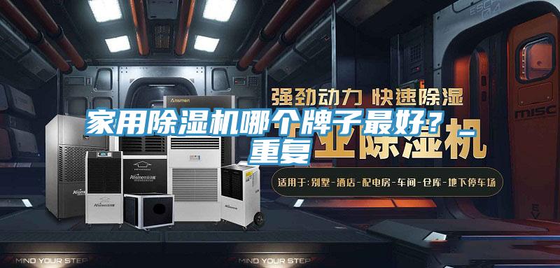 家用除濕機(jī)哪個(gè)牌子最好？_重復(fù)