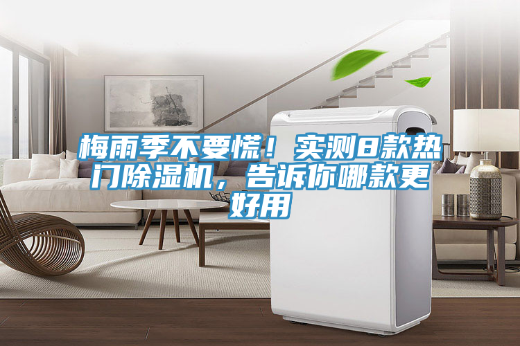 梅雨季不要慌！實測8款熱門除濕機，告訴你哪款更好用