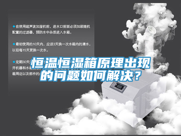 恒溫恒濕箱原理出現(xiàn)的問題如何解決？