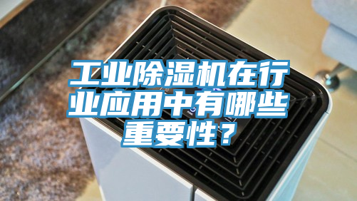 工業(yè)除濕機在行業(yè)應用中有哪些重要性？