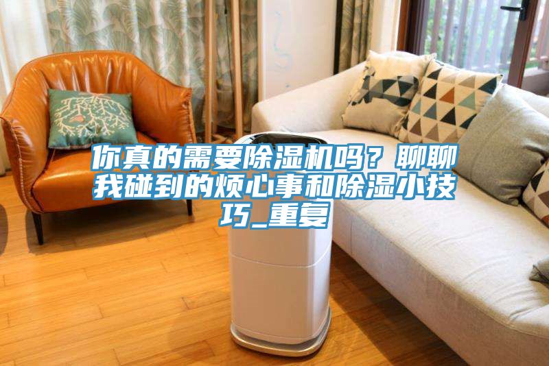 你真的需要除濕機(jī)嗎？聊聊我碰到的煩心事和除濕小技巧_重復(fù)