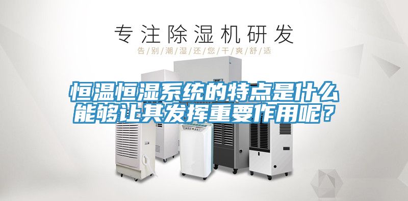 恒溫恒濕系統(tǒng)的特點是什么能夠讓其發(fā)揮重要作用呢？