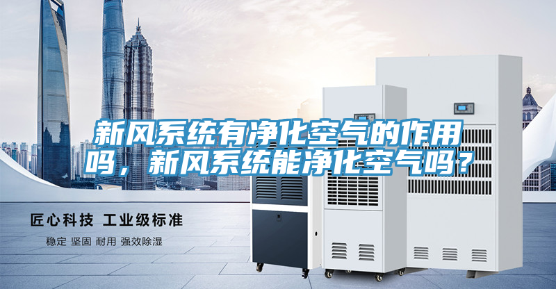 新風(fēng)系統(tǒng)有凈化空氣的作用嗎，新風(fēng)系統(tǒng)能凈化空氣嗎？