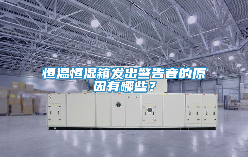 恒溫恒濕箱發(fā)出警告音的原因有哪些？
