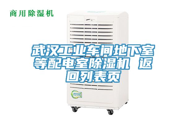 武漢工業(yè)車(chē)間地下室等配電室除濕機(jī) 返回列表頁(yè)