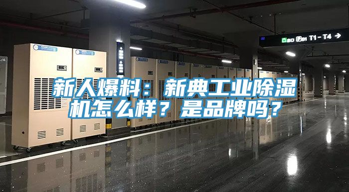 新人爆料：新典工業(yè)除濕機(jī)怎么樣？是品牌嗎？