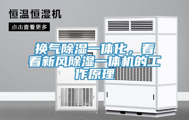 換氣除濕一體化，看看新風(fēng)除濕一體機的工作原理