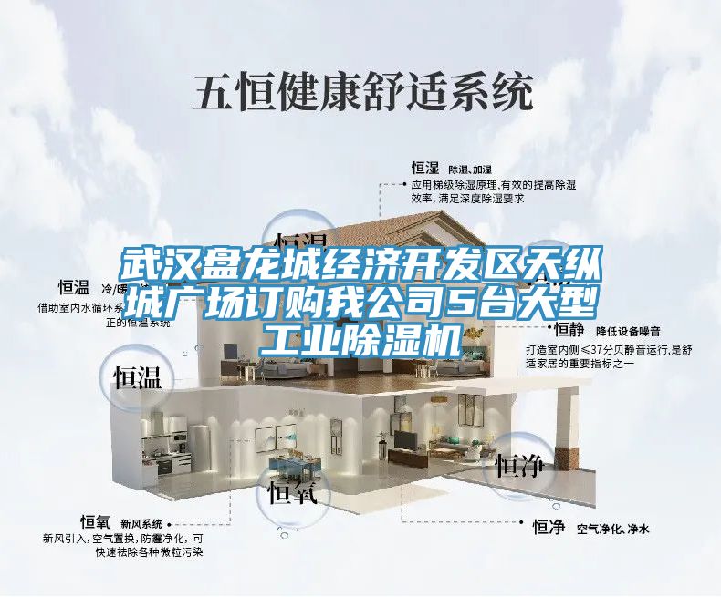 武漢盤(pán)龍城經(jīng)濟(jì)開(kāi)發(fā)區(qū)天縱城廣場(chǎng)訂購(gòu)我公司5臺(tái)大型工業(yè)除濕機(jī)