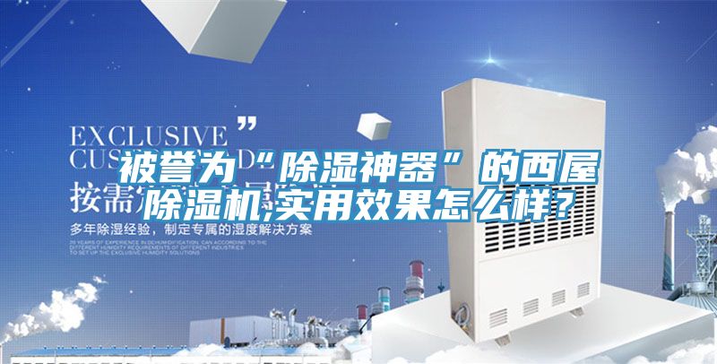 被譽為“除濕神器”的西屋除濕機,實用效果怎么樣？