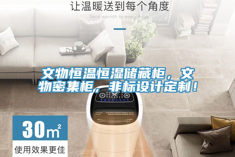 文物恒溫恒濕儲藏柜，文物密集柜，非標設計定制！