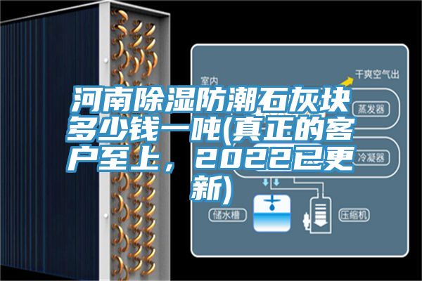 河南除濕防潮石灰塊多少錢一噸(真正的客戶至上，2022已更新)