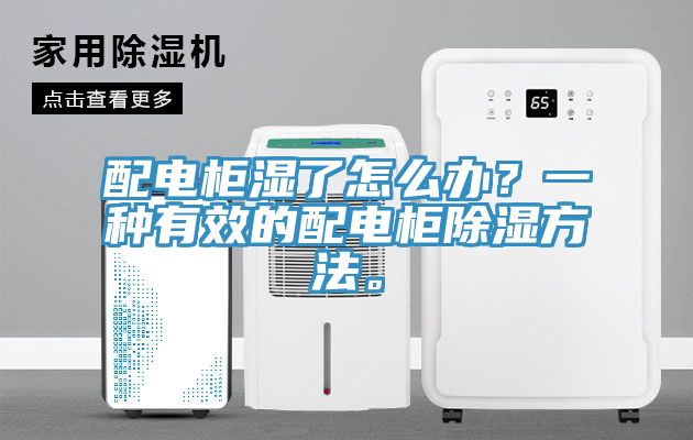 配電柜濕了怎么辦？一種有效的配電柜除濕方法。