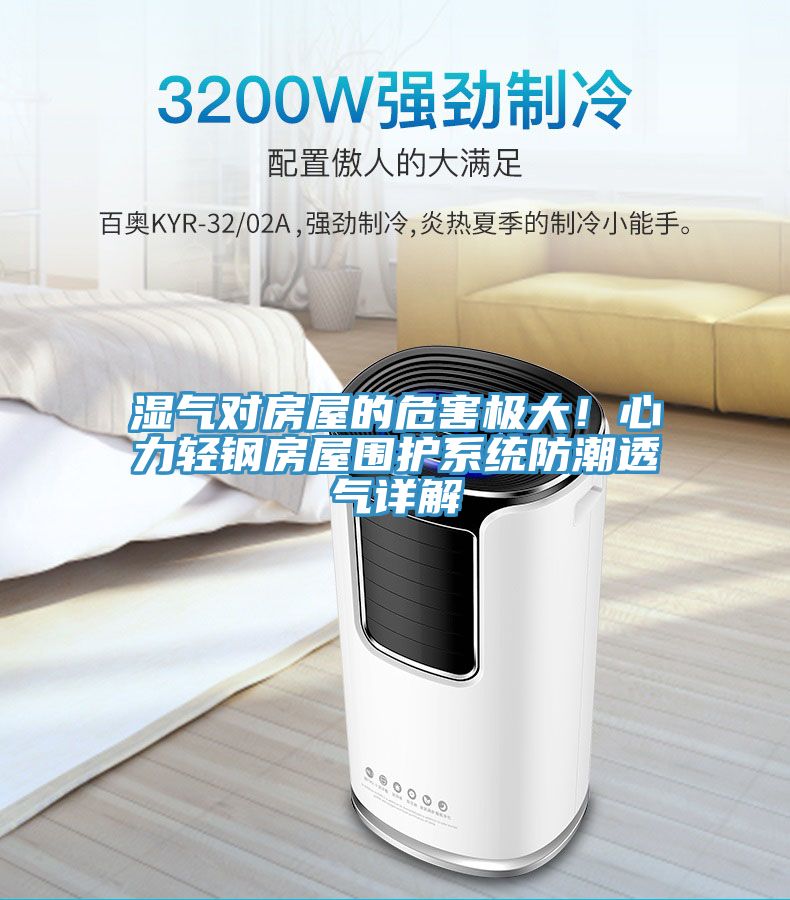 濕氣對房屋的危害極大！心力輕鋼房屋圍護系統(tǒng)防潮透氣詳解