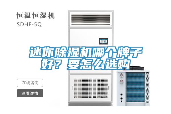 迷你除濕機(jī)哪個牌子好？要怎么選購