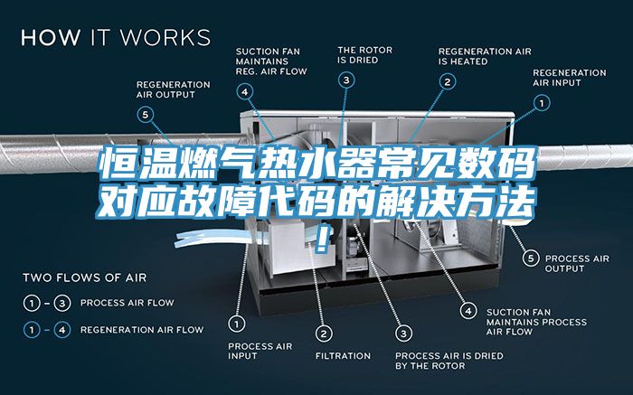 恒溫燃?xì)鉄崴鞒Ｒ姅?shù)碼對(duì)應(yīng)故障代碼的解決方法！