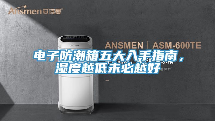 電子防潮箱五大入手指南，濕度越低未必越好