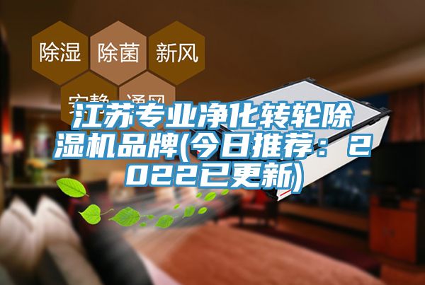 江蘇專(zhuān)業(yè)凈化轉(zhuǎn)輪除濕機(jī)品牌(今日推薦：2022已更新)