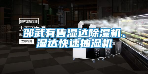 邵武有售濕達除濕機、濕達快速抽濕機