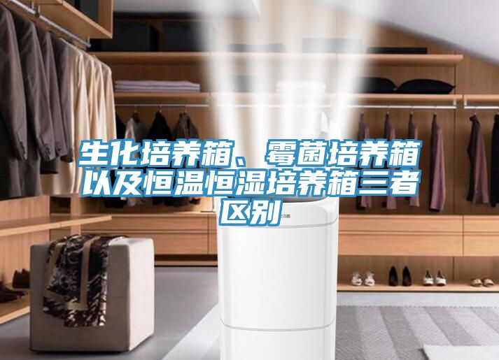 生化培養(yǎng)箱、霉菌培養(yǎng)箱以及恒溫恒濕培養(yǎng)箱三者區(qū)別