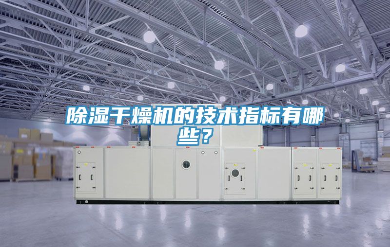 除濕干燥機的技術(shù)指標(biāo)有哪些？