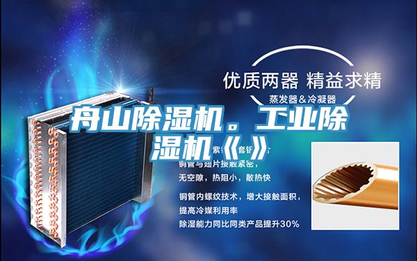 舟山除濕機(jī)。工業(yè)除濕機(jī)《》