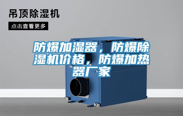 防爆加濕器，防爆除濕機(jī)價(jià)格，防爆加熱器廠家