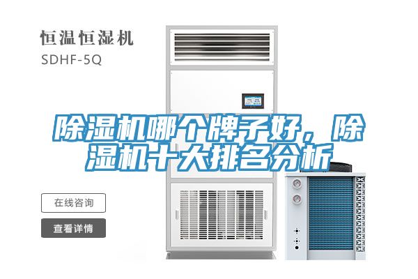 除濕機(jī)哪個(gè)牌子好，除濕機(jī)十大排名分析