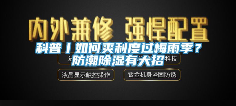 科普丨如何爽利度過梅雨季？防潮除濕有大招