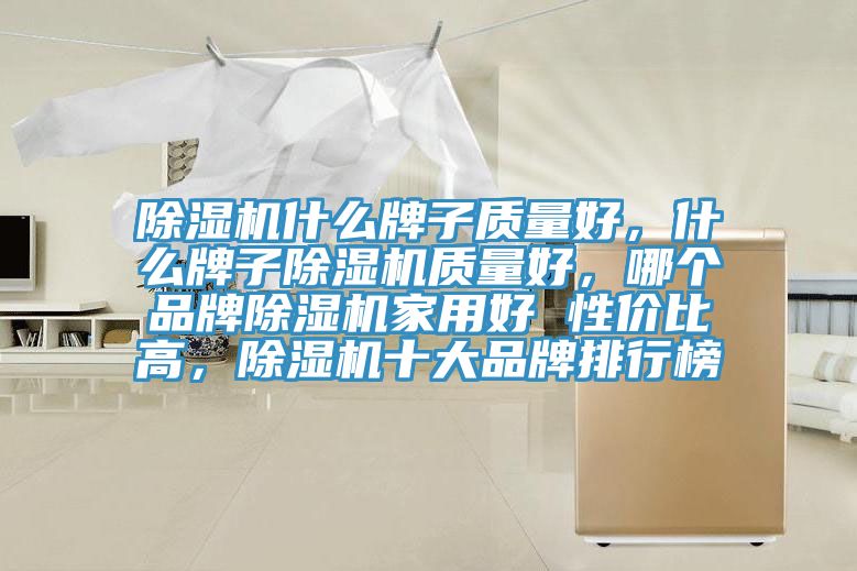 除濕機什么牌子質(zhì)量好，什么牌子除濕機質(zhì)量好，哪個品牌除濕機家用好 性價比高，除濕機十大品牌排行榜