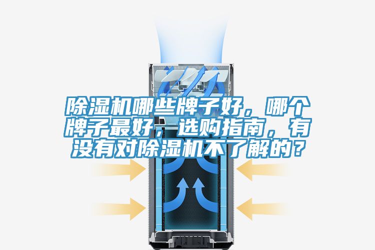 除濕機哪些牌子好，哪個牌子最好，選購指南，有沒有對除濕機不了解的？
