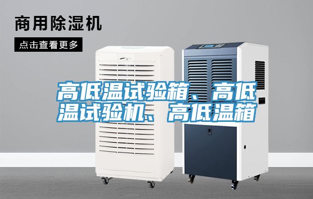 高低溫試驗(yàn)箱、高低溫試驗(yàn)機(jī)、高低溫箱