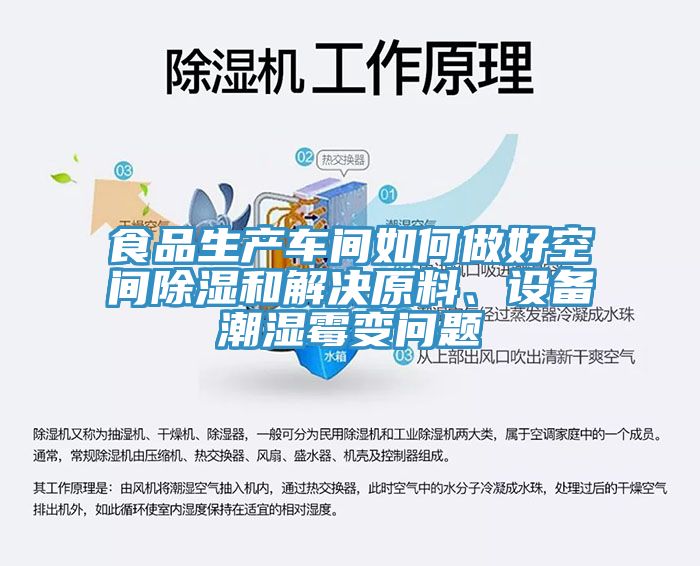食品生產(chǎn)車間如何做好空間除濕和解決原料、設(shè)備潮濕霉變問題