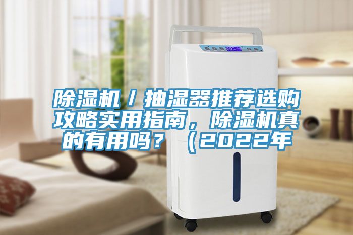 除濕機／抽濕器推薦選購攻略實用指南，除濕機真的有用嗎？（2022年