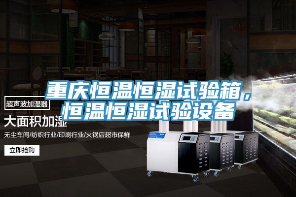 重慶恒溫恒濕試驗箱，恒溫恒濕試驗設備