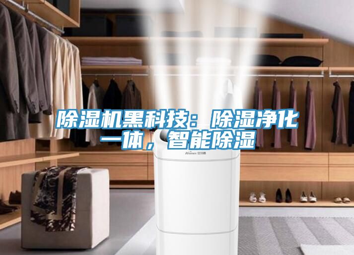 除濕機(jī)黑科技：除濕凈化一體，智能除濕