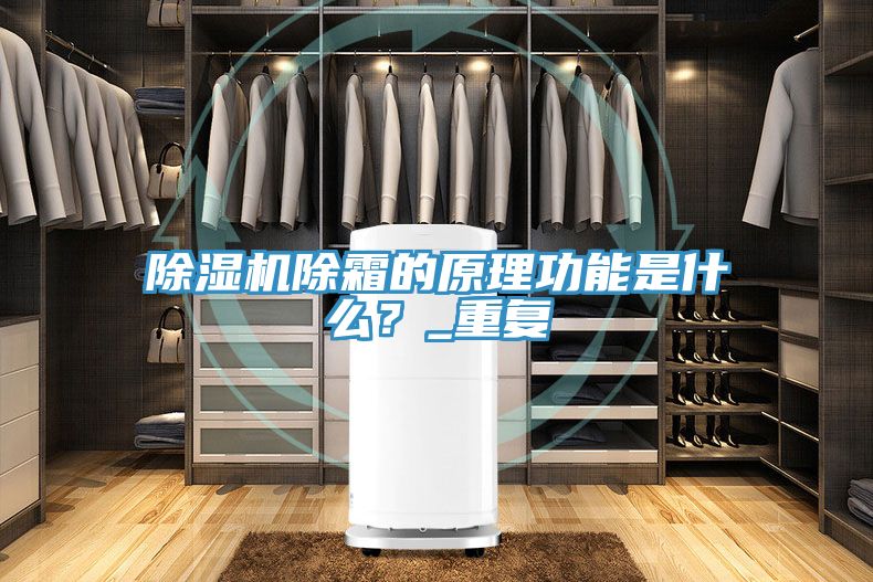 除濕機除霜的原理功能是什么？_重復(fù)
