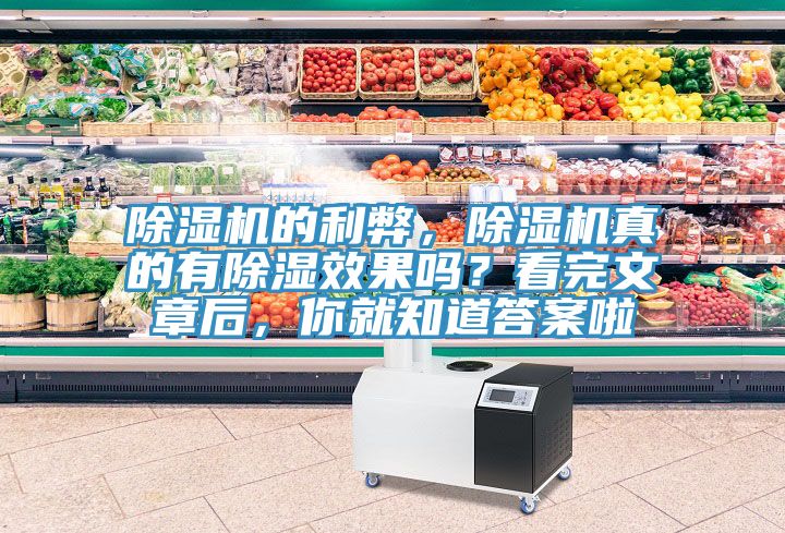 除濕機的利弊，除濕機真的有除濕效果嗎？看完文章后，你就知道答案啦