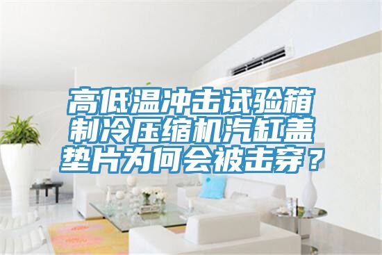 高低溫沖擊試驗箱制冷壓縮機汽缸蓋墊片為何會被擊穿？